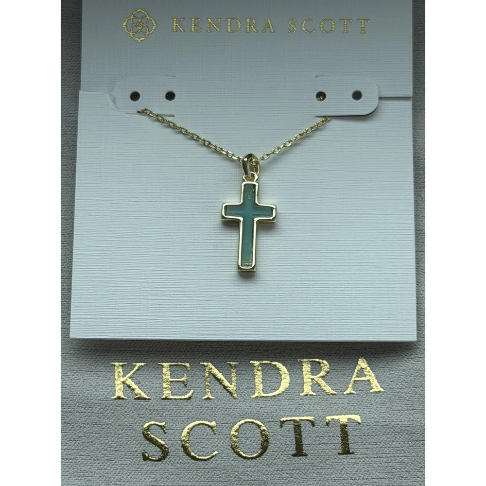 Kendra Scot Cross Pendant Necklace